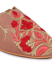 LA SAVIE Flat Sandal Mules For Women Pink