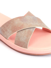 LA SAVIE Women Pink Flats Fashion Sandal