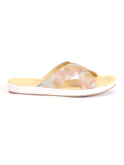 LA SAVIE Women Yellow Flats Fashion Sandal