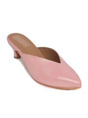 Trends And Trades Kitten Heel Sandal For Women Pink