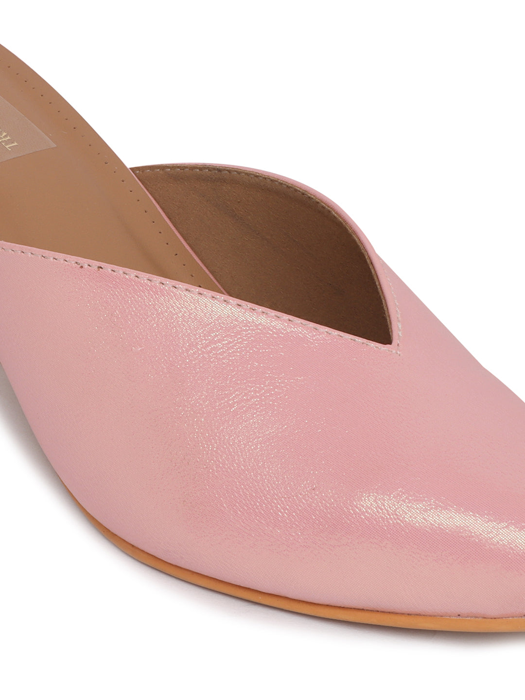 Trends And Trades Kitten Heel Sandal For Women Pink