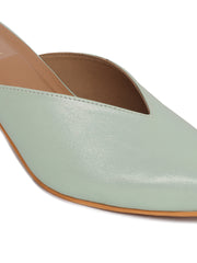 Trends And Trades Kitten Heel Sandal For Women Sea Green