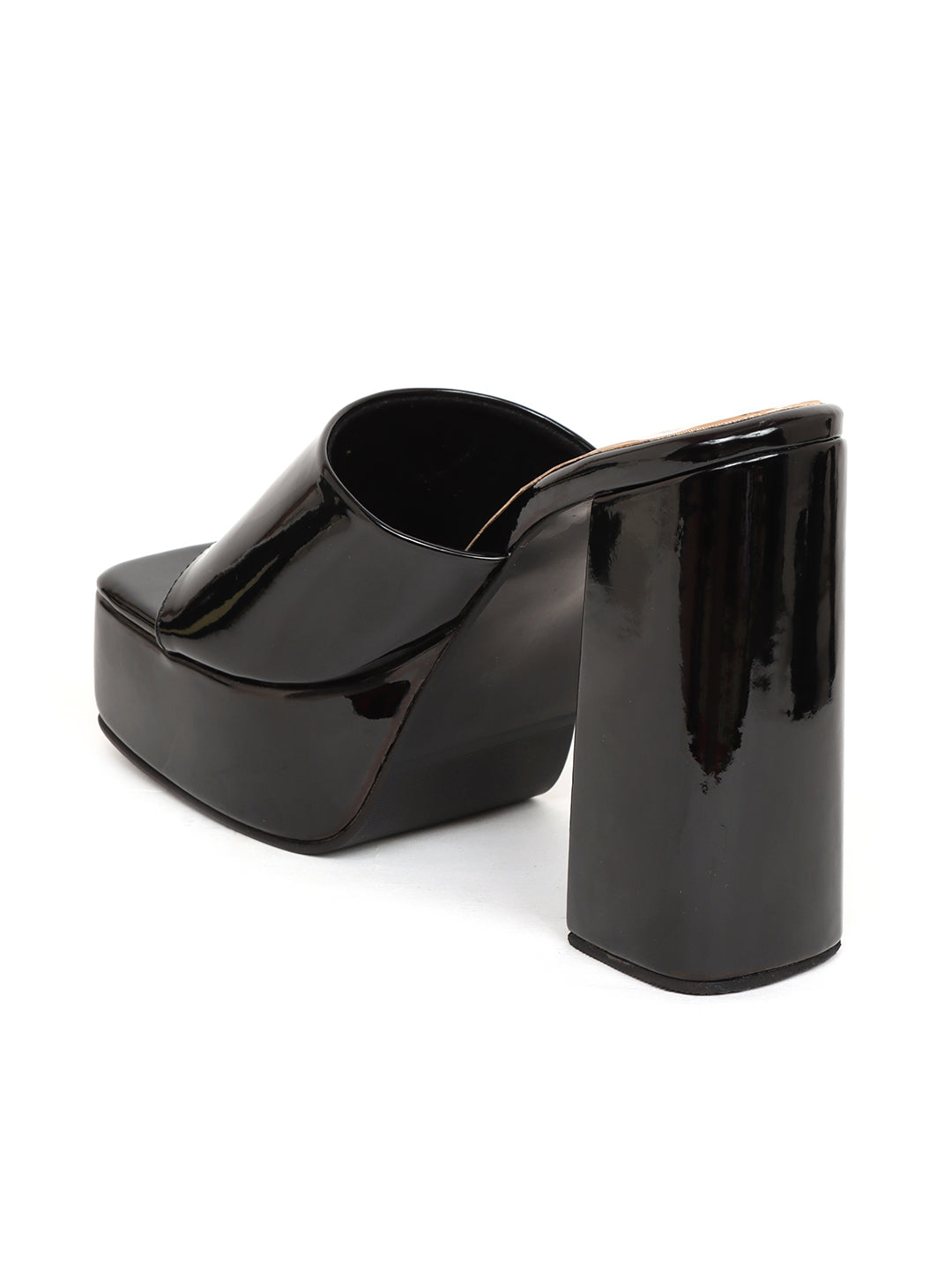 Trends And Trades High Heel Sandal For Women Black