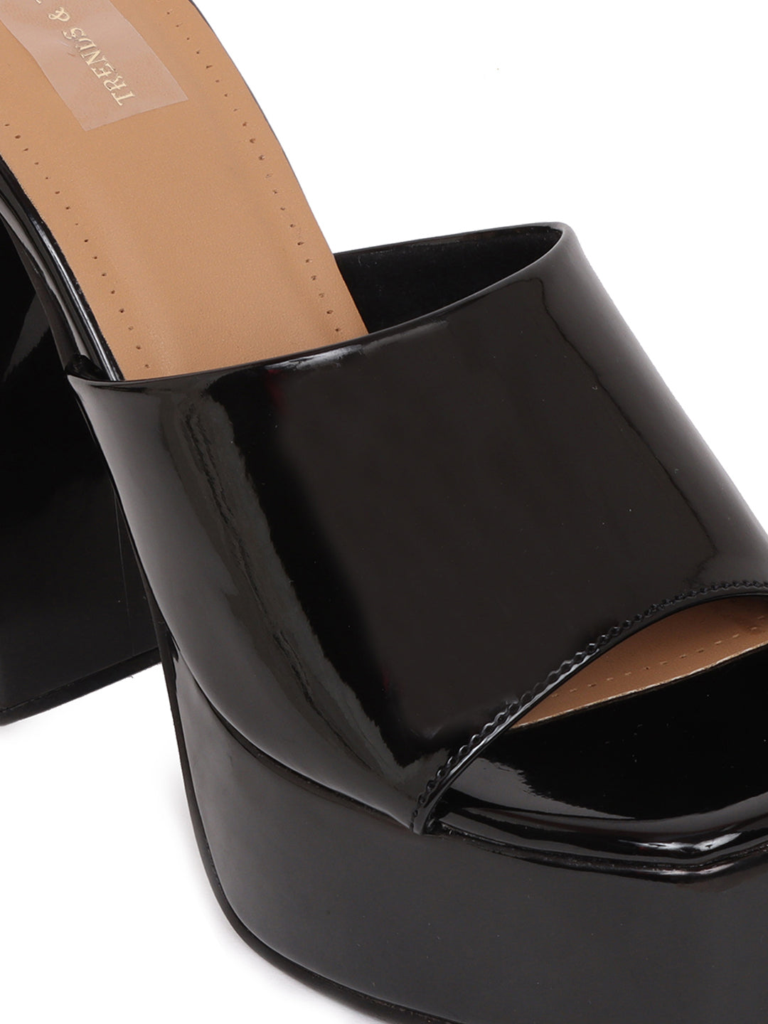 Trends And Trades High Heel Sandal For Women Black