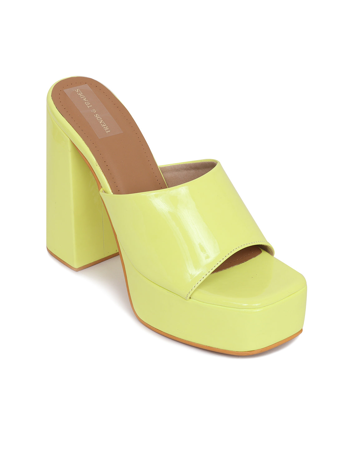 Trends And Trades High Heel Sandal For Women Green