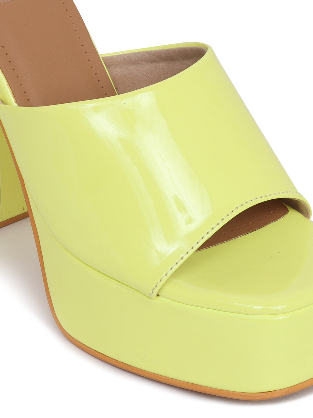 Trends And Trades High Heel Sandal For Women Green